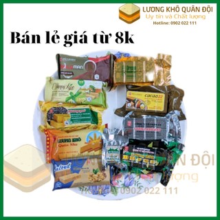 Lương Khô Quân Đội 10 loại bán lẻ từng phong