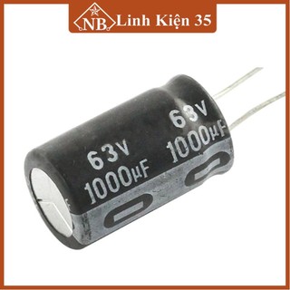 Tụ hóa phân cực 63V giá trị 1000uF