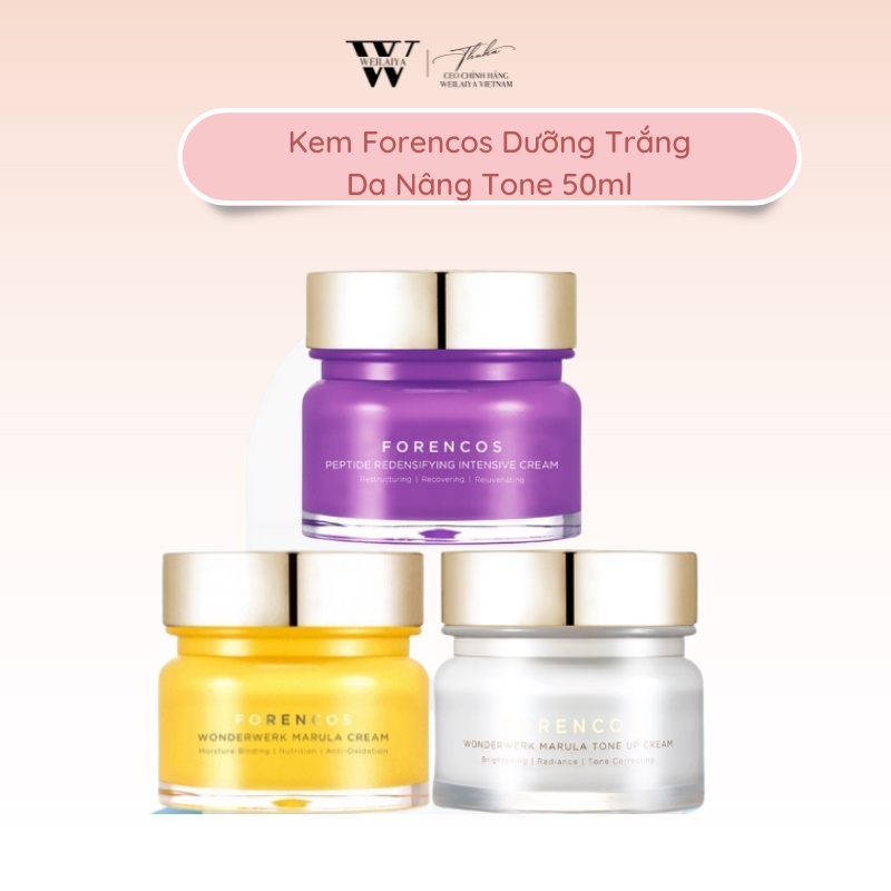 Kem Forencos Dưỡng Trắng Da Nâng Tone Hàn Quốc 50ml