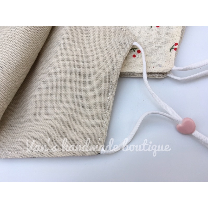 Khẩu trang vải 2 lớp siêu nhẹ Linen office 😉