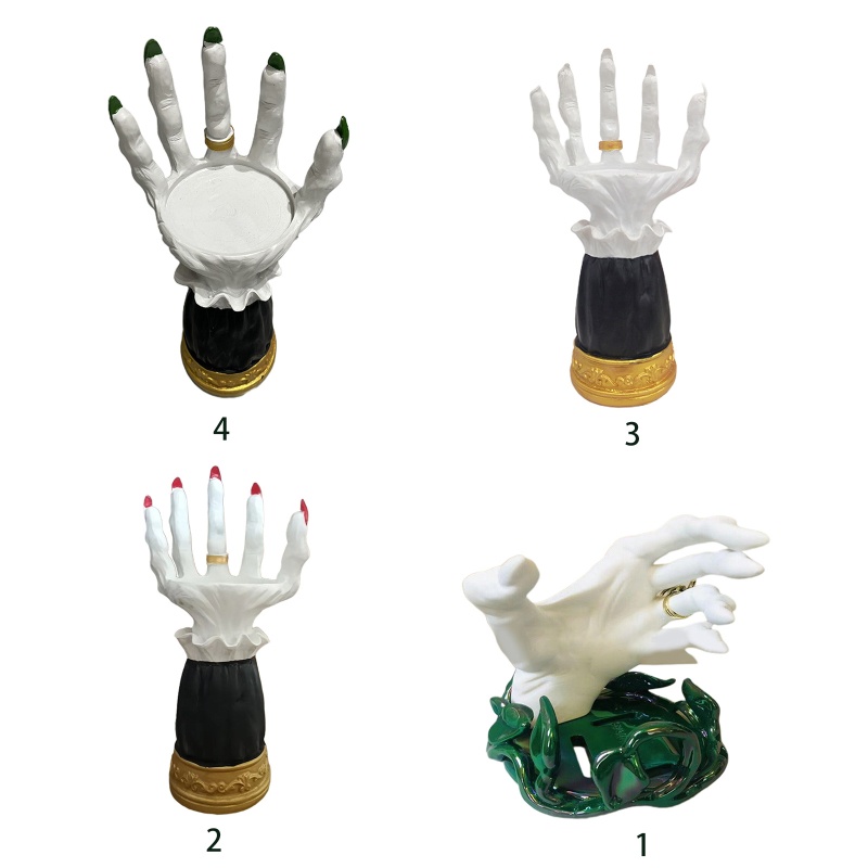 Giá Đỡ Nến Hình Phù Thủy Độc Đáo Trang Trí Tiệc Halloween