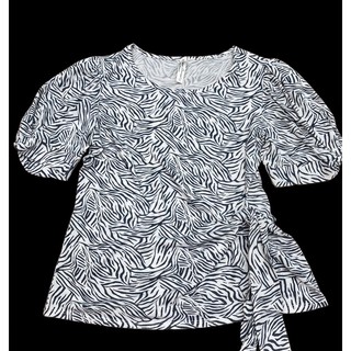 Áo thun hoa kiểu cotton PS
