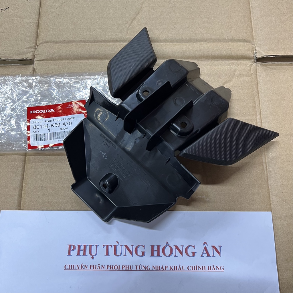 Bộ dè đuôi  sau Vario 2018, Click 2018 nhập khẩu chính hãng Honda Thailand - PT HỒNG ÂN