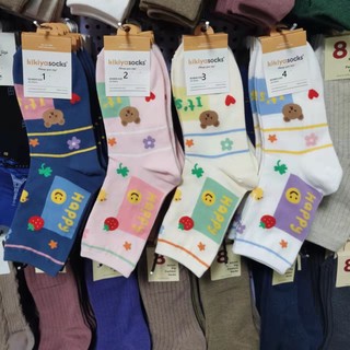 Vớ Chất Liệu Cotton In Họa Tiết Hoạt Hình Dễ Thương Cho Nam Và Nữ