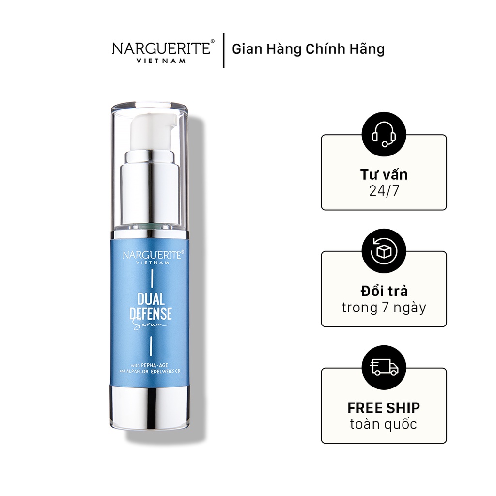 Serum chống lão hoá da Narguerite Dual Defense 30ml