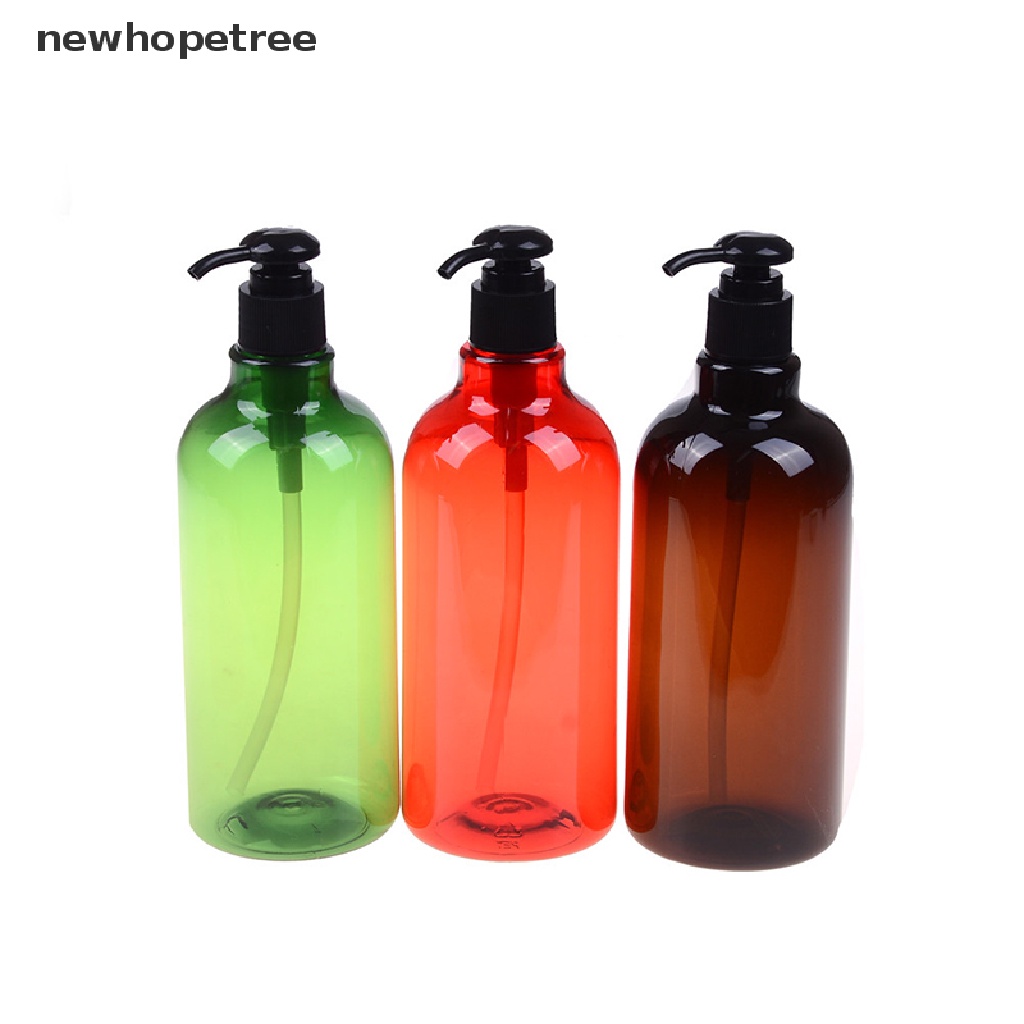 Chai Nhựa Đựng Dầu Gội Dạng Nhấn 500ML Tiện Dụng