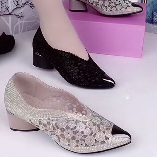 Giày bít cao gót 5p có size từ 35 đến 43