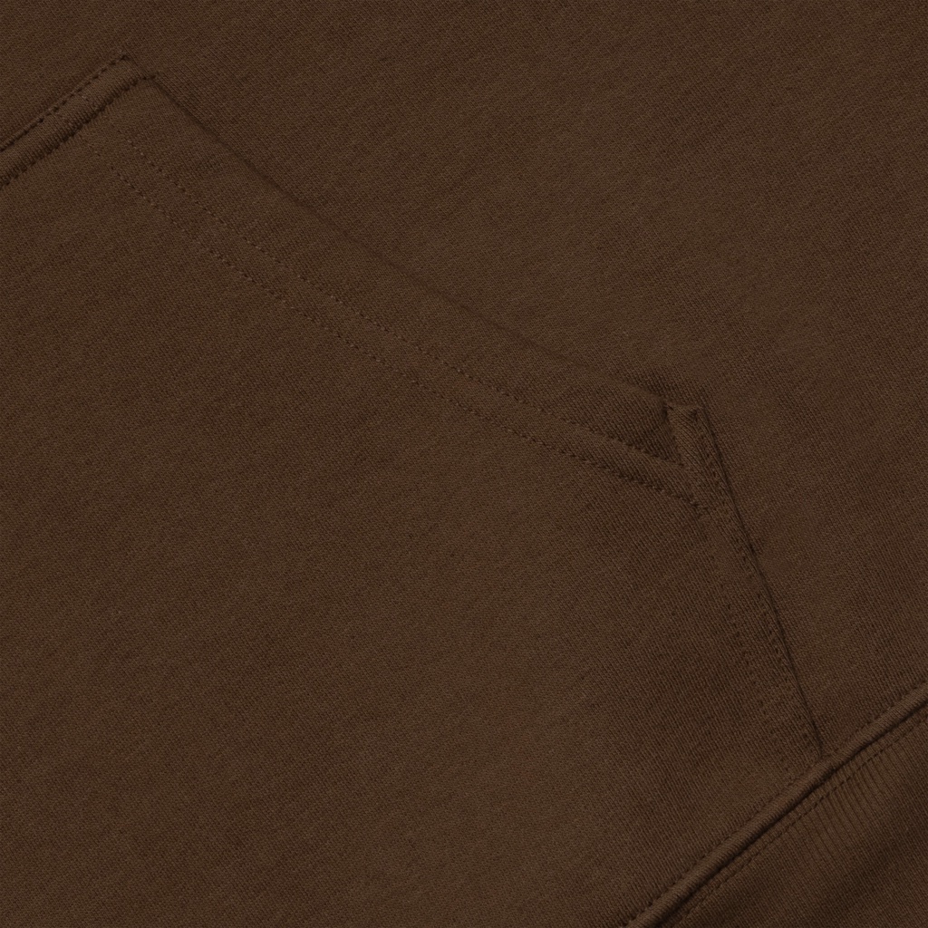 Áo Hoodie GREEND basic Brown Color