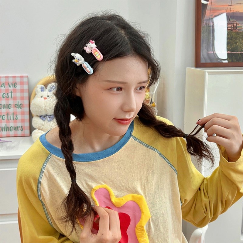 Kẹp Tóc Màu Kẹo Ngọt Duyên Dáng Dễ Thương Dành Cho Bé Gái