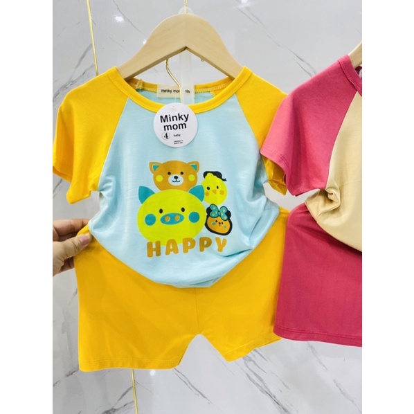 Bộ thun lạnh cho bé size 7-18kg bé trai và bé gái