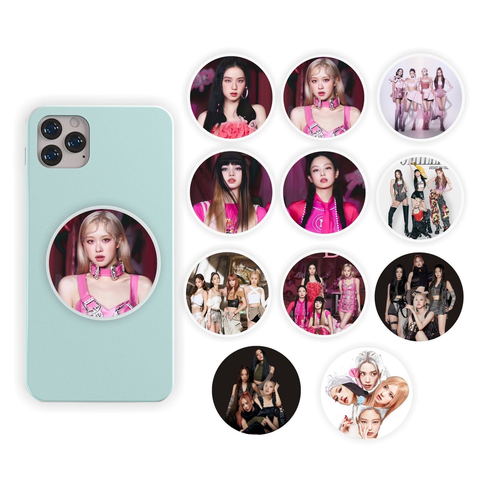 Mới Giá Đỡ Điện Thoại In Hình BLACKPINK BORN PINK Popsockets iRing