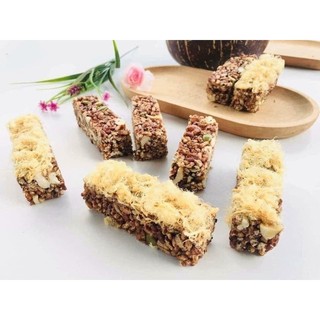 Thanh cơm gạo lứt chà bông bịch 500gr