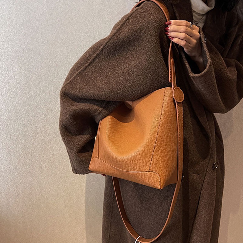 Túi Xách bucket Cỡ Lớn Thời Trang Cao Cấp Cho Nữ