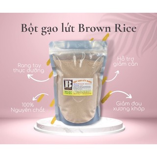 Bột gạo lức Rang Tay Thực Dưỡng Brown Rice 800gr