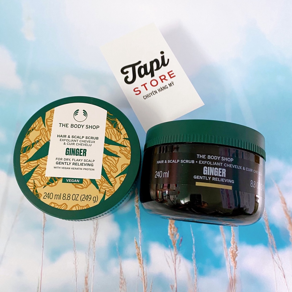Tẩy tế bào chết cho da đầu The Body Shop Ginger Hair & Scalp Scrub