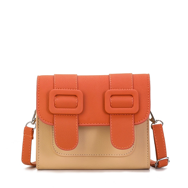 Túi Đeo Chéo mini Hình Vuông Màu Sắc Dễ Thương Phong Cách Hàn Quốc Thời Trang Cho Nữ