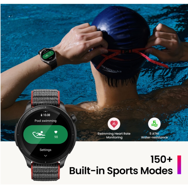 Đồng Hồ Thông Minh Cao Cấp Amazfit GTR 4 - Hàng Chính Hãng - BH 12 Tháng