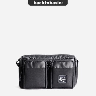 Túi bao tử - Túi đeo hông cao cấp Back To Basic - GURIN BLK SE chống thấm tốt, nhiều ngăn