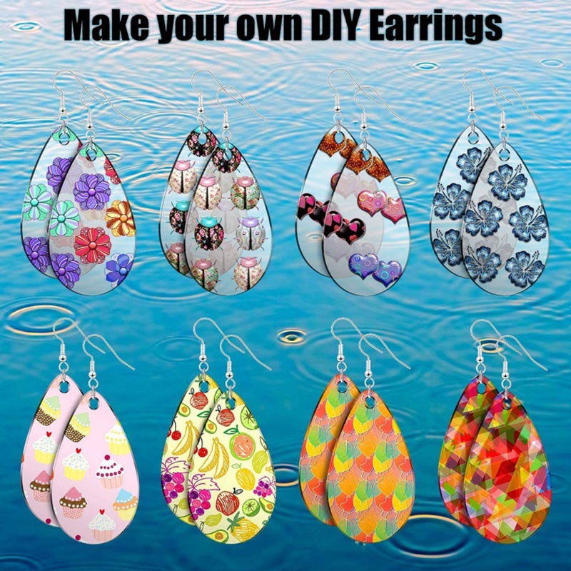 Bộ 168 Món Dụng Cụ Làm Bông Tai Diy Bằng Acrylic