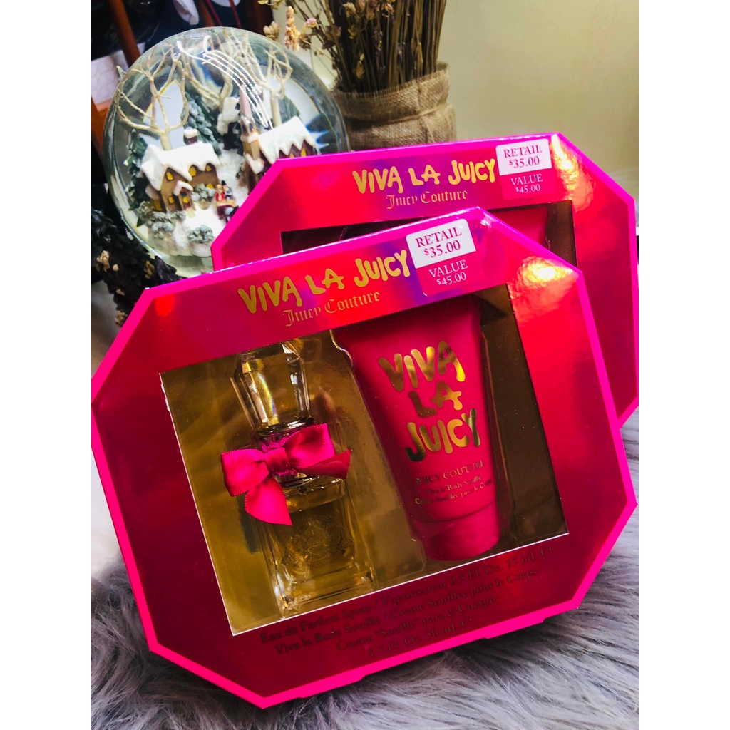 🌺🌺Gift set limited edition Viva La Juicy.