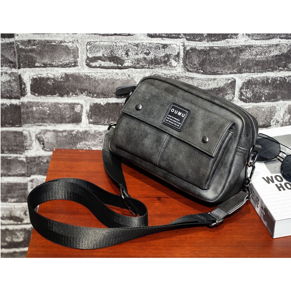 Túi đeo chéo nam đa năng cao cấp phong cách mới