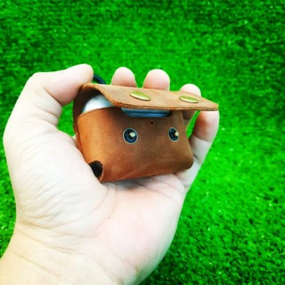 BAO DA MARSHALL MOTIF A.N.C TỐI GIẢN (DA THẬT) HANDMADE