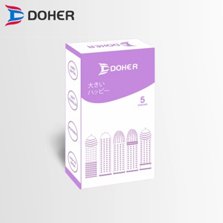 Bao cao su Doher Power Donzen combo 5 mẫu co giãn tốt