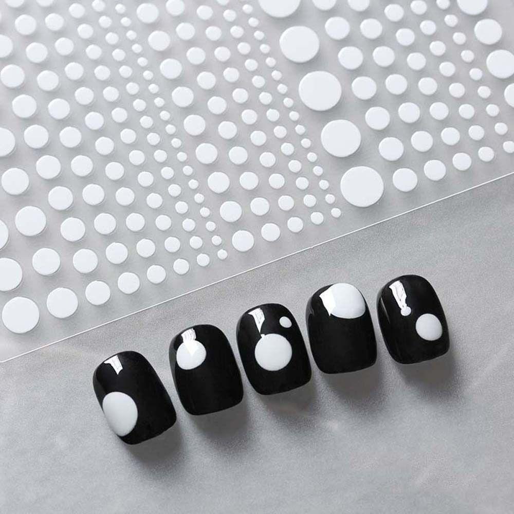 Hình Dán Móng Tay Hình Chữ Thập Bản Đồ Đại Dương|Phụ Kiện Trang Trí Móng Tay Nghệ Thuật Họa Tiết Chấm Bi Phong Cách Mỹ