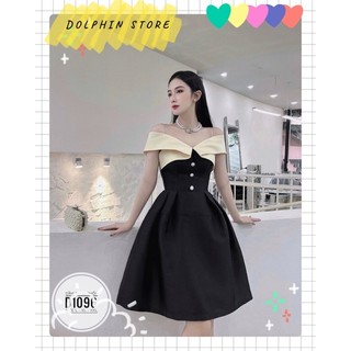 BIGSIZE Đầm trễ vai bigsize