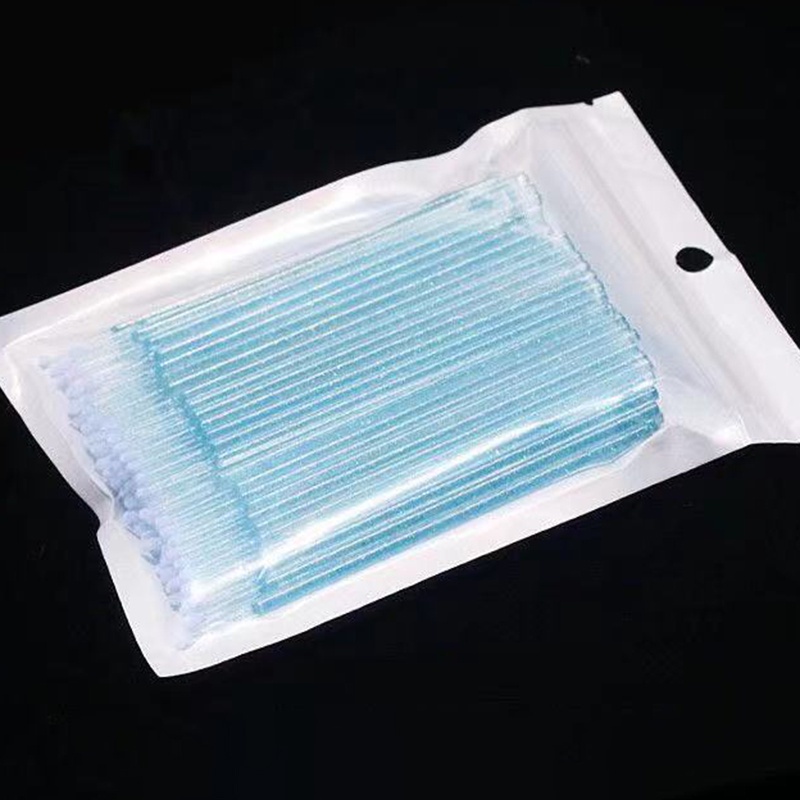 Bộ 100 Tăm Bông Cotton Nhỏ Dùng Một Lần Dùng Để Nối Mi / Trang Điểm Mắt JP5