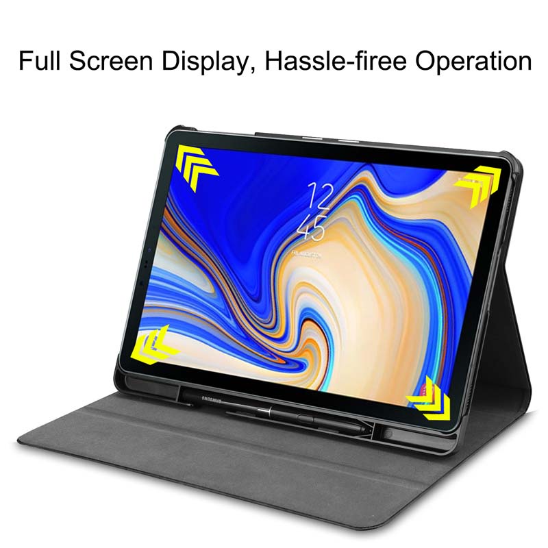 Bao Đựng Máy Tính Bảng Mềm Chống Sốc Có Ngăn Đựng Bút Cho Samsung Galaxy Tab S4 10.5 inch SM-T830 SM-T835