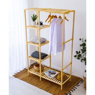 [ SIÊU SALE 50%] Kệ Treo Quần Áo Đa Năng Lắp Ráp