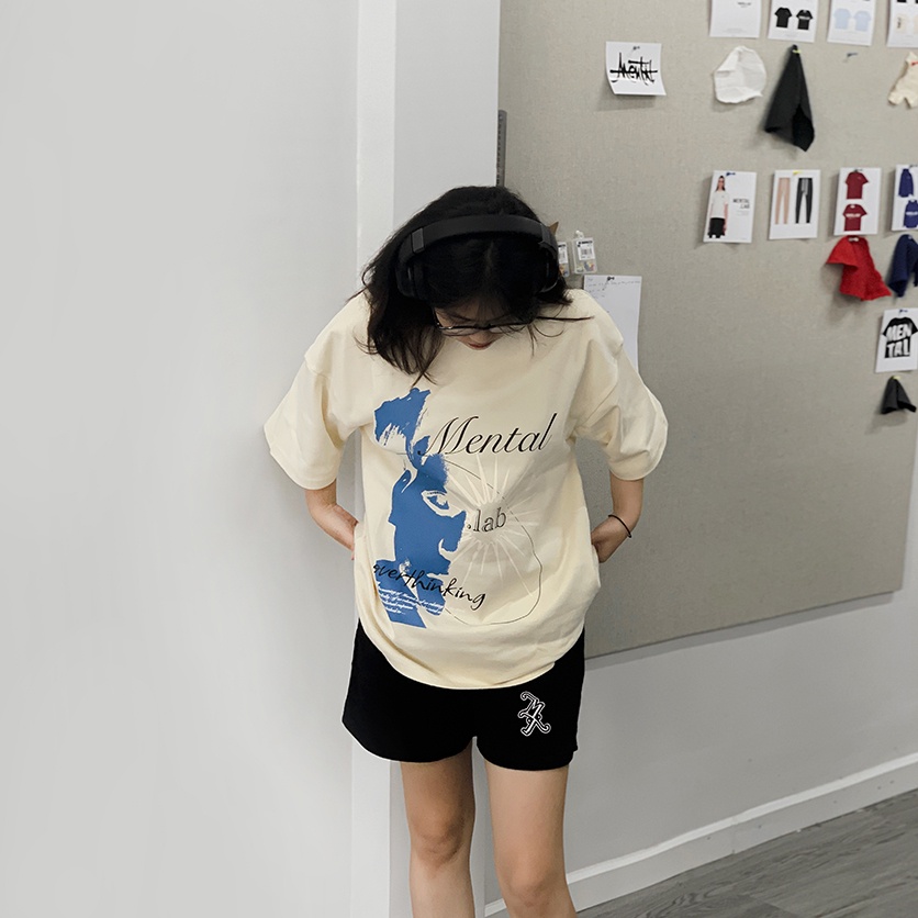 Áo Thun Nam Nữ Thời Trang MENTAL ® Abstrait