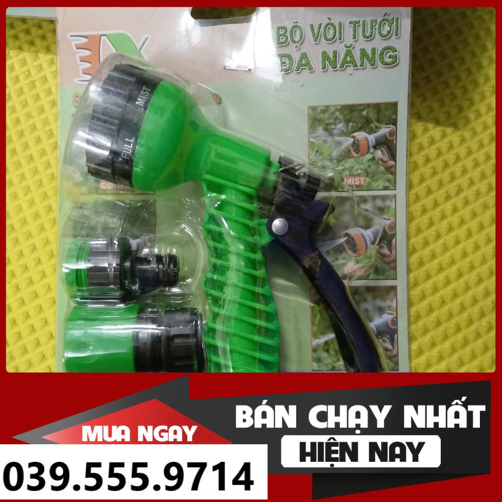 BỘ VÒI TƯỚI GỒM 7 CHẾ ĐỘ -  DỄ DÀNG THÁO LẮP, SIÊU TIỆN LỢI