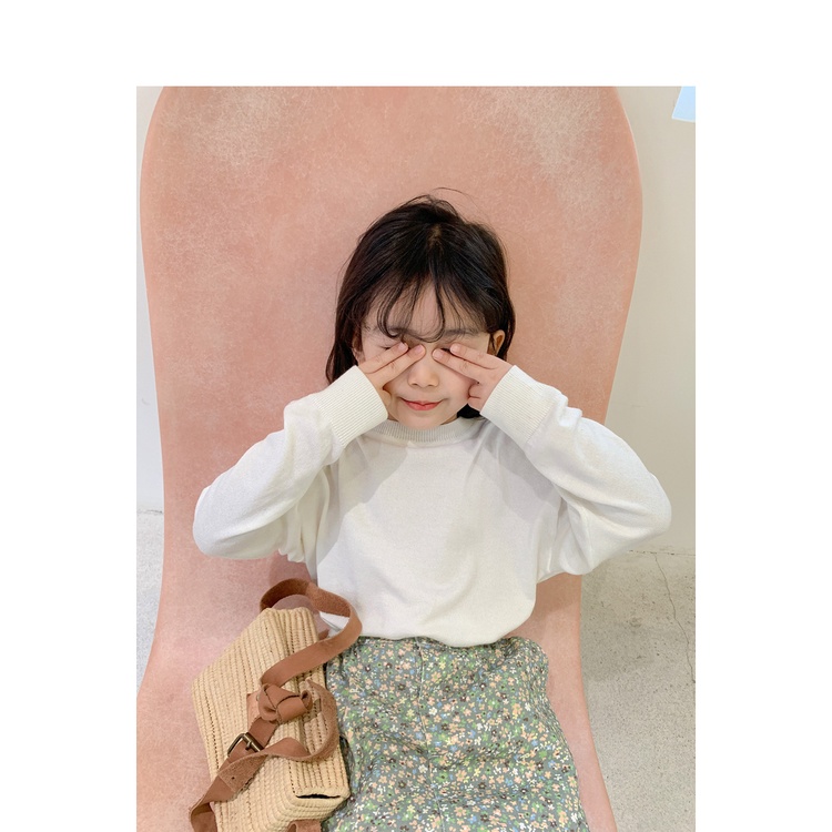 Áo Thun Đồng Phục Tay Dài Thời Trang Thu Đông 2022 Mới Cho Bé Gái