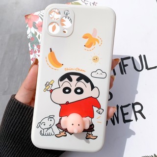 Ốp Lưng Silicon Màu Bảo Vệ Camera Shin ( Kèm Hình Thú )