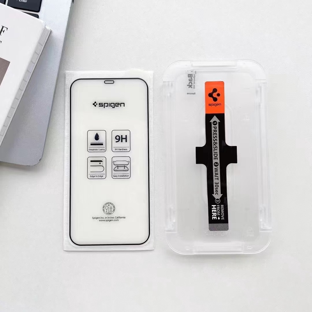 SPIGEN Kính Cường Lực Bảo Vệ Màn Hình Cho iPhone 14 pro max 14 Plus 14 pro 14 13 pro max 13 pro 13 12 pro max 12 pro