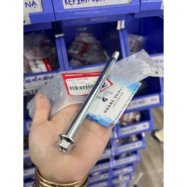 Trục bánh xe trước , cốt bánh trước supper dream