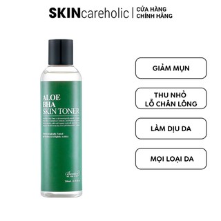 Nước Hoa Hồng Lô Hội Giảm Mụn Benton Aloe BHA Skin Toner