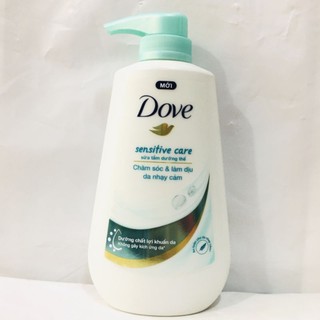 Sữa tắm Dove Sensifive care chăm sóc và làm dịu da nhạy cảm 500g