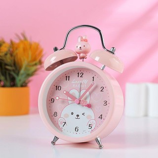 Đồng hồ báo thức để bàn họa tiết hoạt hình dễ thương cho bé