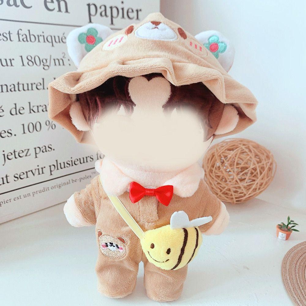Bộ Đồ Liền Thân 20cm Hình Động Vật Đáng Yêu Dành Cho Búp Bê