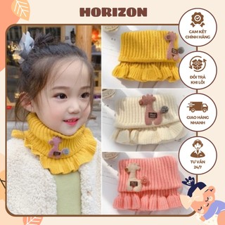 Khăn len ấm choàng cổ giữ ấm cho bé 2-8 tuổi