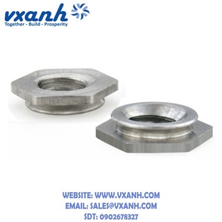 TÁN TỰ GIỮ FLUSH, TÁN ÉP TỰ GIỮ, TÁN MỎNG, BULONG ÉP, ỐC ÉP PEM THÉP KHÔNG GỈ (F) HỆ MÉT F - M2/M2.5/M3/M4/M5