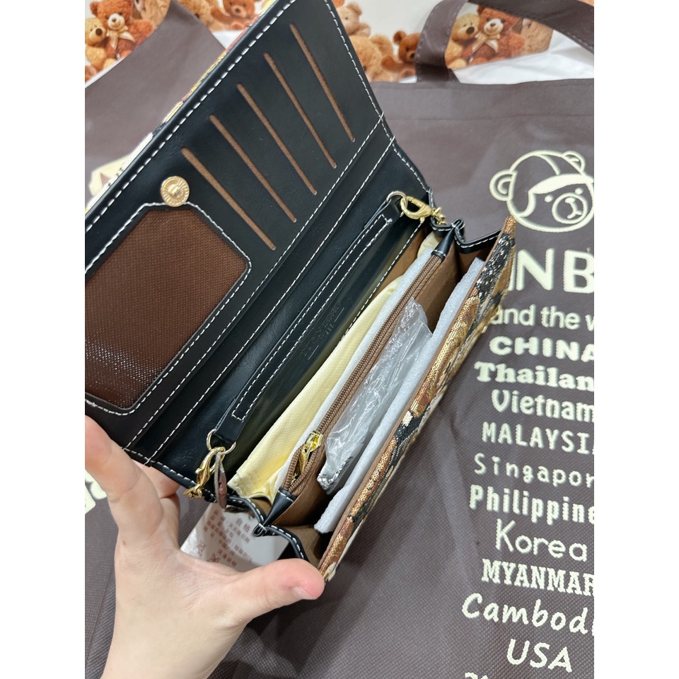 [HÀNG MỚI VỀ ] VÍ CẦM TAY-ĐEO CHÉO PHÙ HỢP ĐI TIỆC ĐI CHƠI THỜI TRANG - CHÍNH HÃNG TTWN BEAR - PICK TẠI STORE