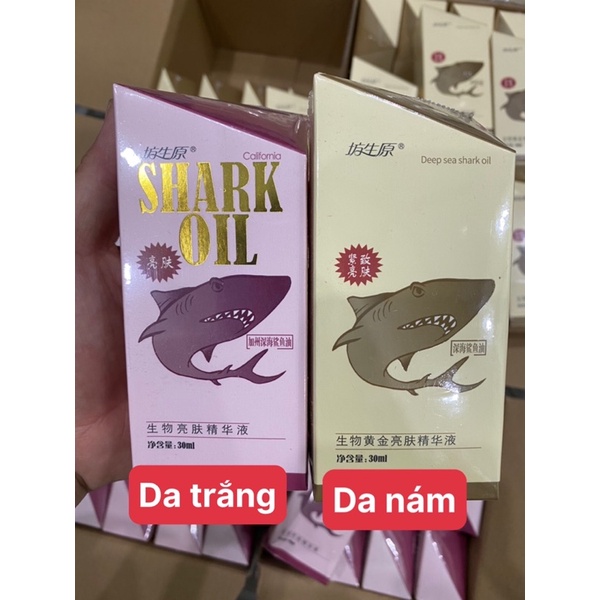 Tinh chất dưỡng da cá mập sunk shark oil 30ml