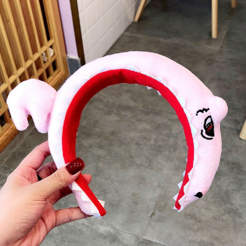 Flgo Băng Đô Cài Tóc Họa Tiết Cá Sấu Hoạt Hình Dùng Làm Đạo Cụ Chụp Ảnh