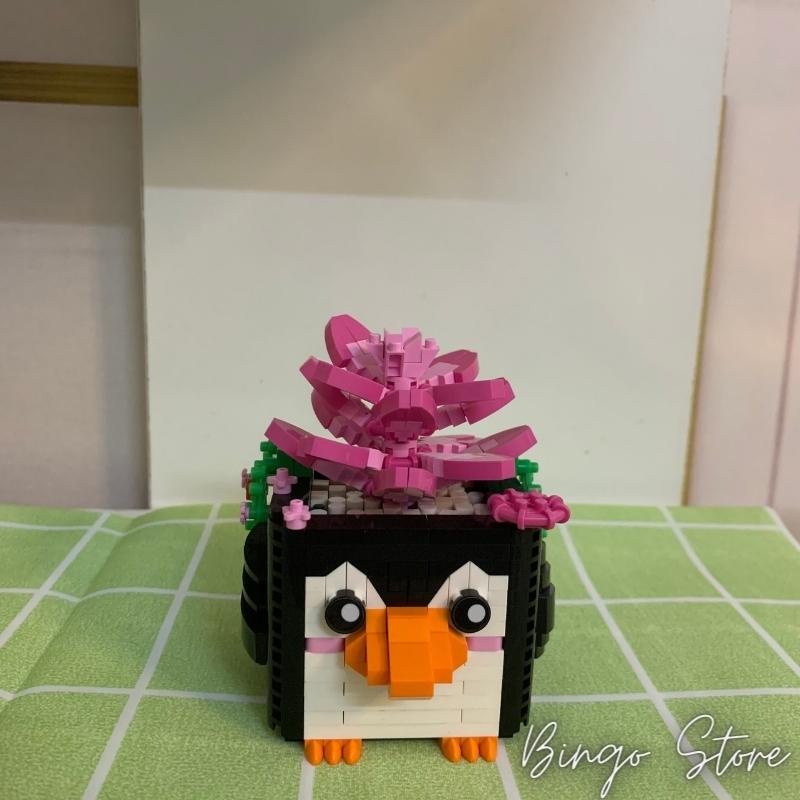 MÔ HÌNH LẮP RÁP CHẬU CÂY PENGUIN 562 CHI TIẾT