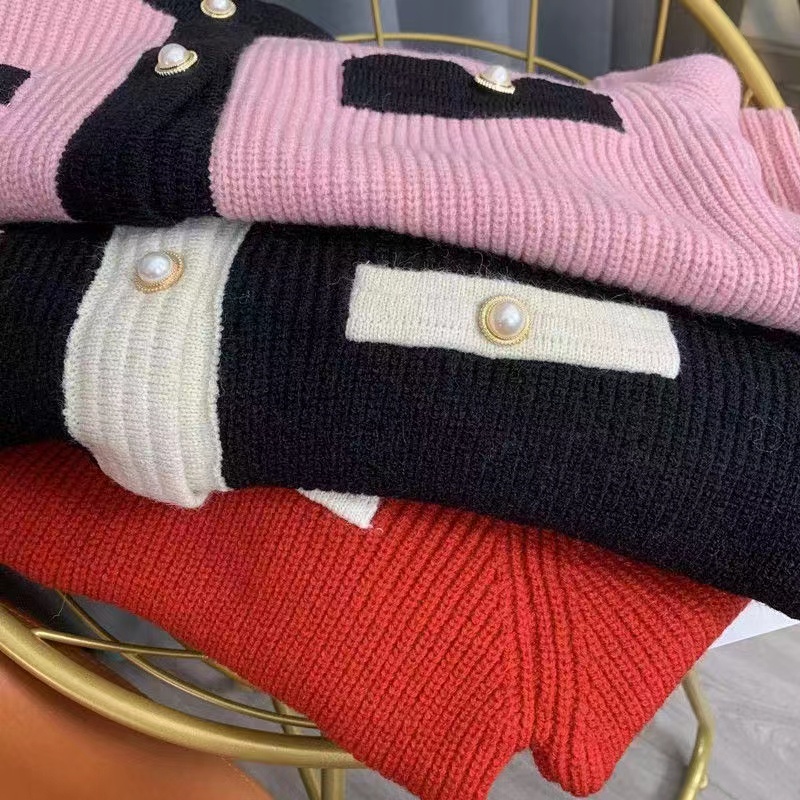 Áo khoác cardigan dệt kim SUXI dáng rộng phong cách vintage thời trang cho nữ