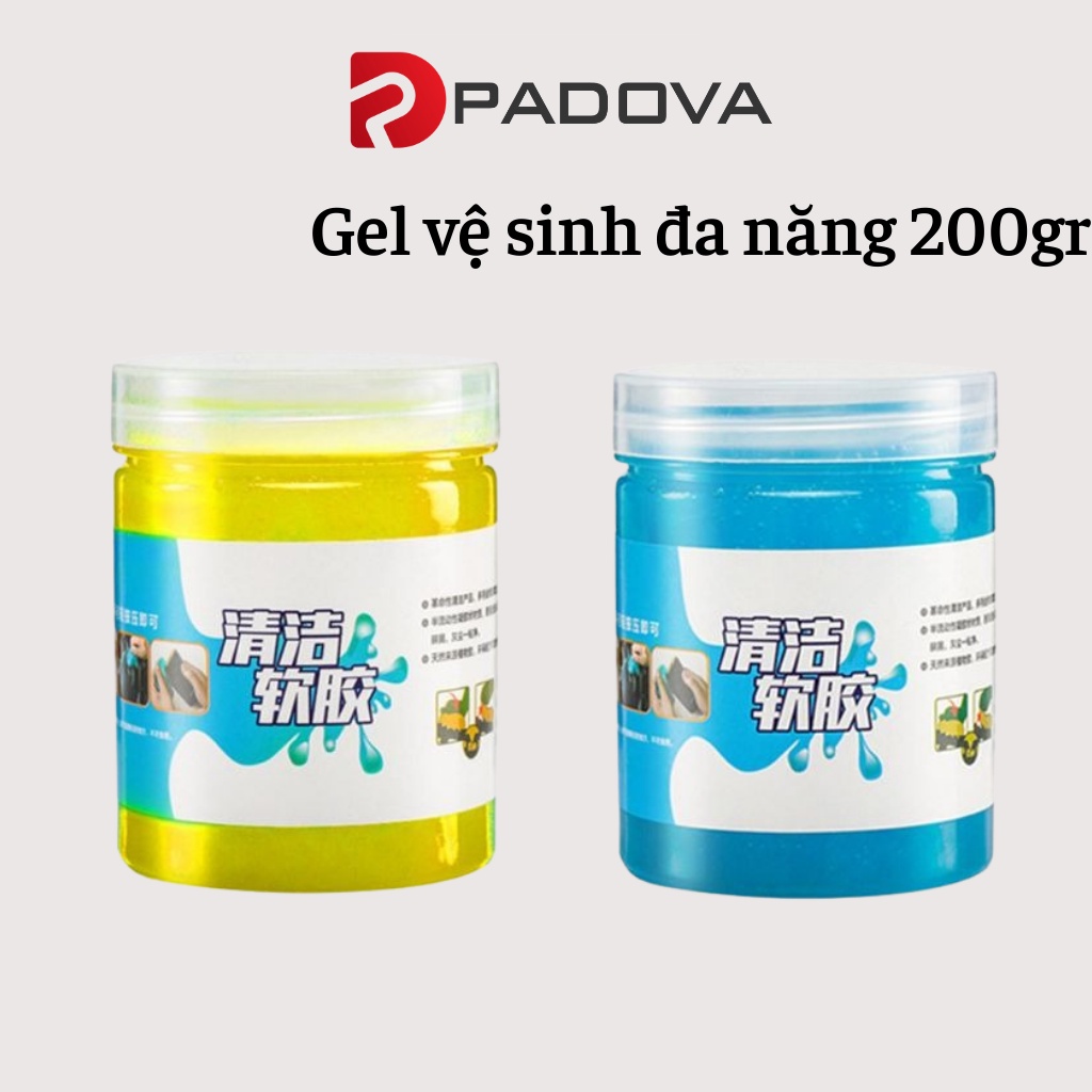 Gel Vệ Sinh Hút Bụi Đa Năng Làm Sạch Bàn Phím, Màn Hình Máy Tính 200gr PADOVA 9509
